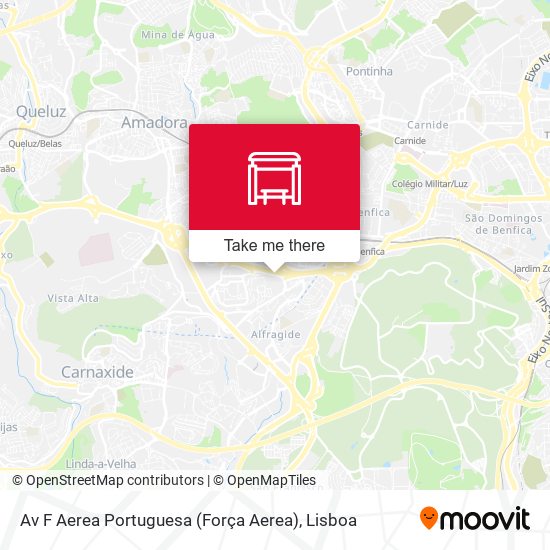 Av F Aerea Portuguesa (Força Aerea) map