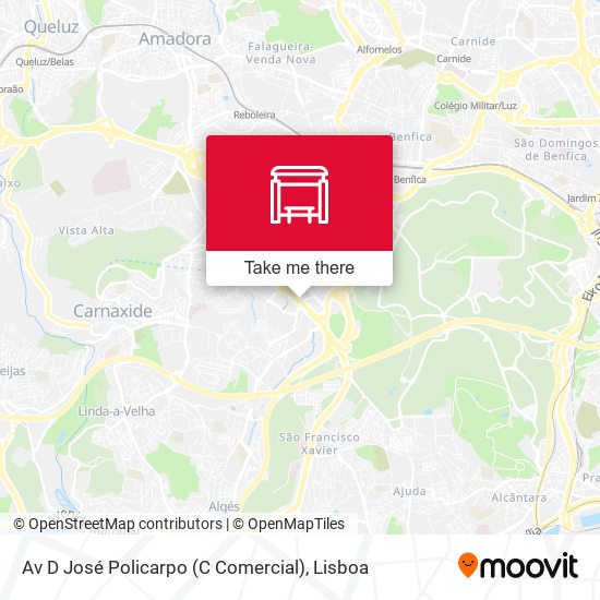 Av D José Policarpo (C Comercial) map