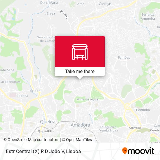 Estr Central (X) R D João V map