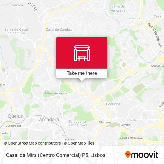 Casal da Mira (Centro Comercial) P5 mapa