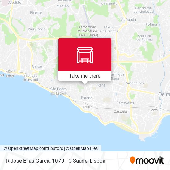 R José Elias Garcia 1070 - C Saúde mapa
