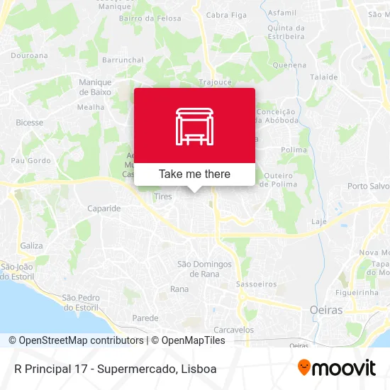 R Principal 17 - Supermercado map