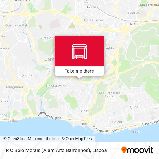 R C Belo Morais (Alam Alto Barronhos) map