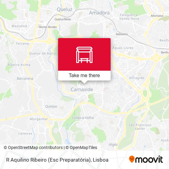 R Aquilino Ribeiro (Esc Preparatória) map
