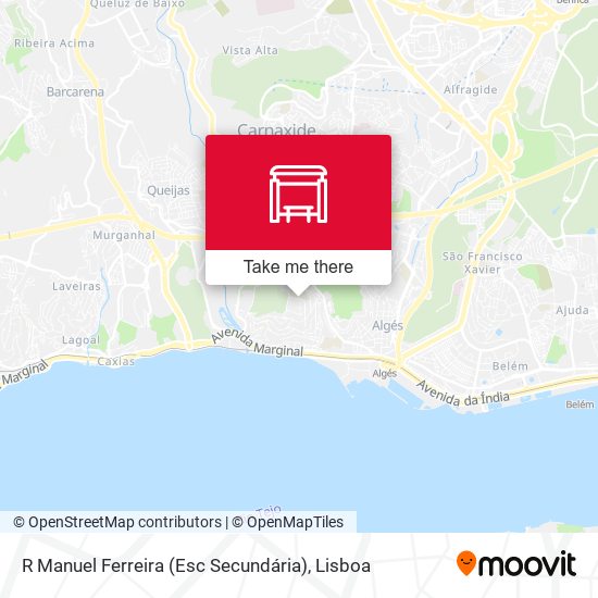 R Manuel Ferreira (Esc Secundária) map