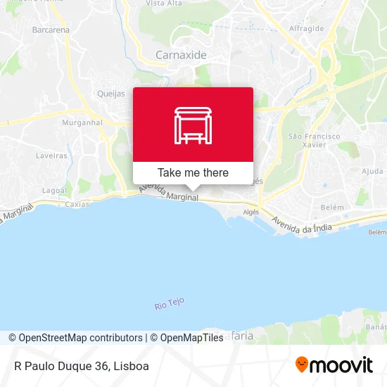 R Paulo Duque 36 map