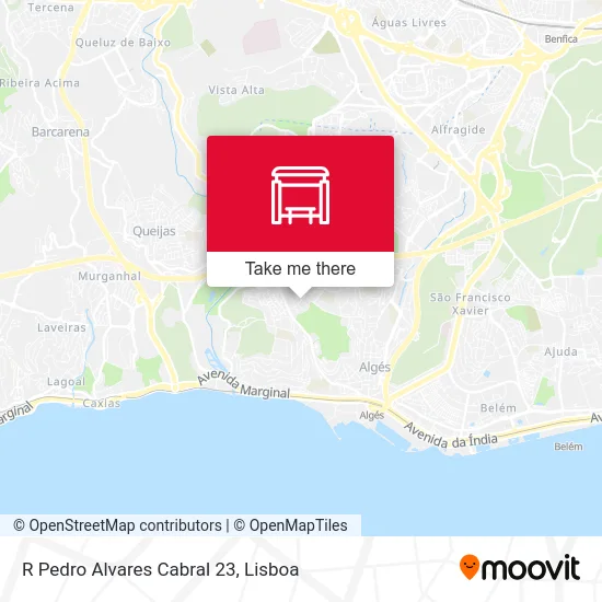 R Pedro Alvares Cabral 23 map