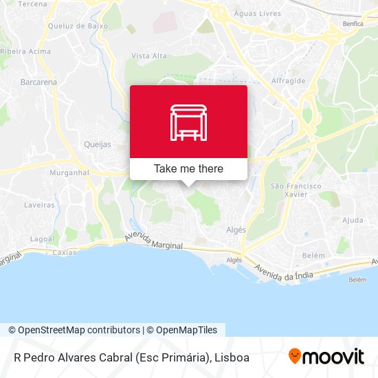R Pedro Alvares Cabral (Esc Primária) map