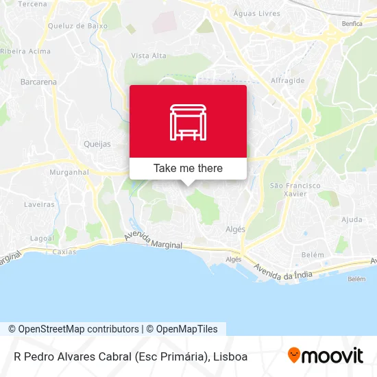R Pedro Alvares Cabral (Esc Primária) map