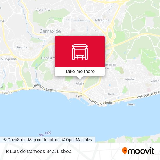 R Luís de Camões 84a map