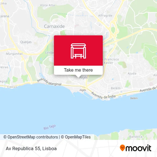 Av Republica 55 map