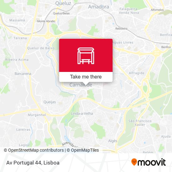 Av Portugal 44 mapa