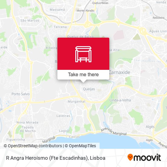R Angra Heroísmo (Fte Escadinhas) map