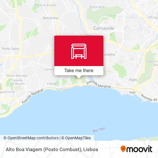 Alto Boa Viagem (Posto Combust) mapa