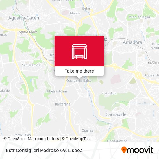 Estr Consiglieri Pedroso 69 mapa