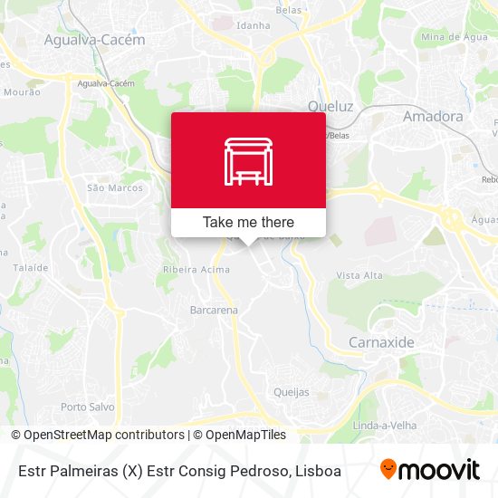 Estr Palmeiras (X) Estr Consig Pedroso map