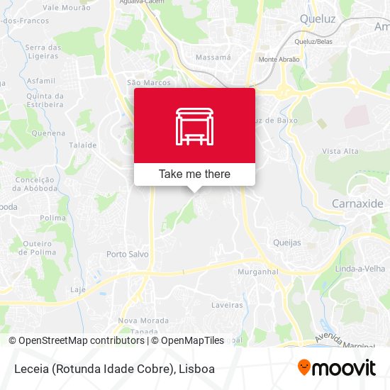 Leceia (Rotunda Idade Cobre) map