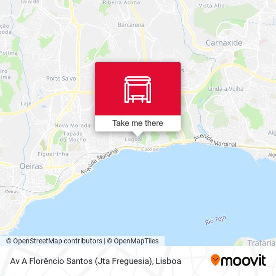 Av A Florêncio Santos (Jta Freguesia) map