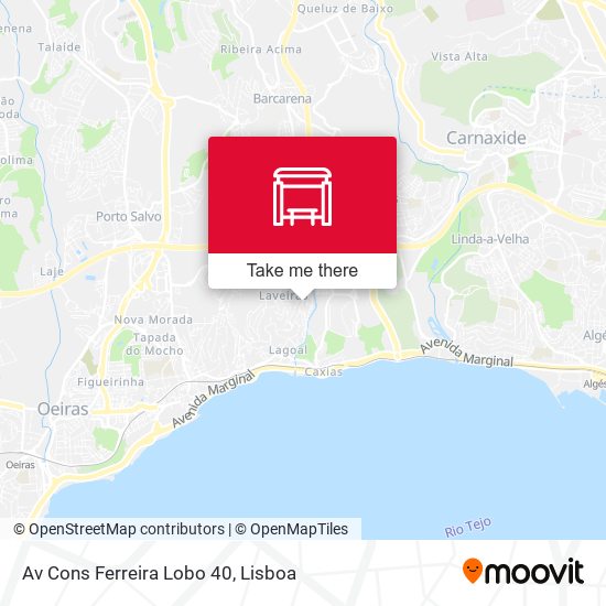Av Cons Ferreira Lobo 40 mapa