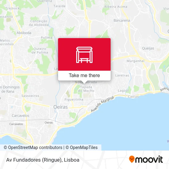 Av Fundadores (Ringue) map