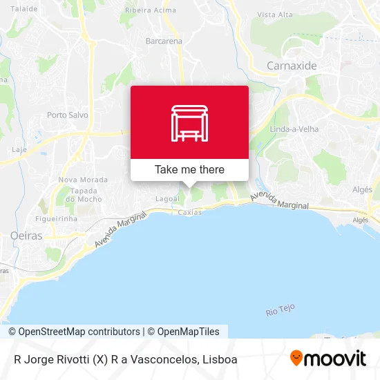 R Jorge Rivotti (X) R a Vasconcelos map