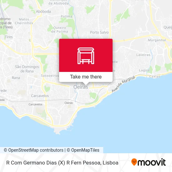 R Com Germano Dias (X) R Fern Pessoa map