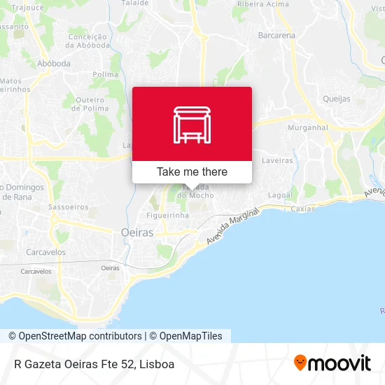 R Gazeta Oeiras Fte 52 map