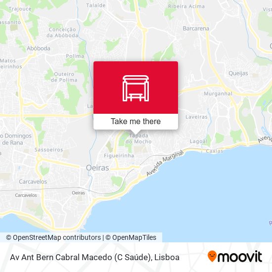 Av Ant Bern Cabral Macedo (C Saúde) mapa