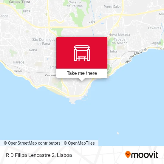 R D Filipa Lencastre 2 map