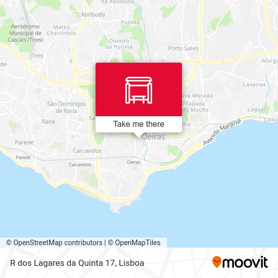 R dos Lagares da Quinta 17 map