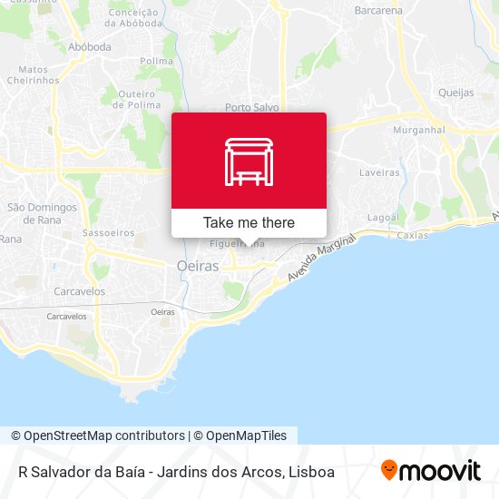 R Salvador da Baía - Jardins dos Arcos map