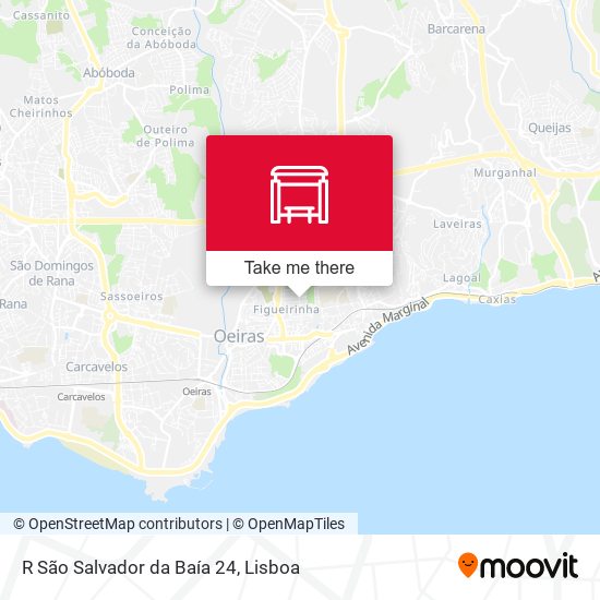 R São Salvador da Baía 24 map