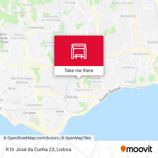 R Dr José da Cunha 23 map