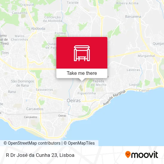 R Dr José da Cunha 23 map