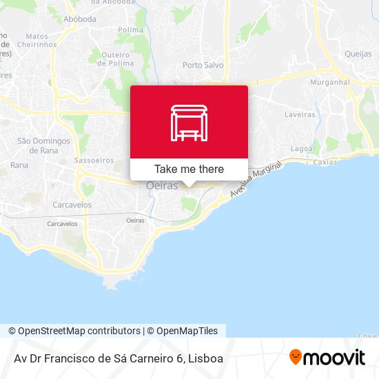 Av Dr Francisco de Sá Carneiro 6 map