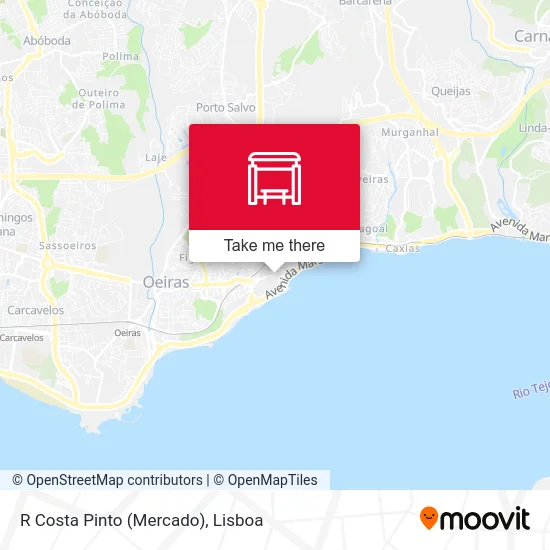 R Costa Pinto (Mercado) map