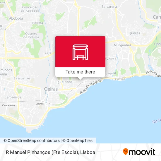 R Manuel Pinhanços (Fte Escola) map