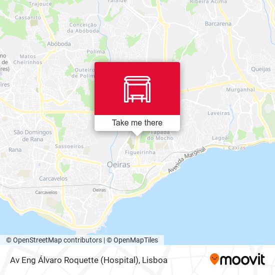 Av Eng Álvaro Roquette (Hospital) map