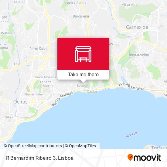 R Bernardim Ribeiro 3 mapa