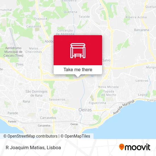 R Joaquim Matias map