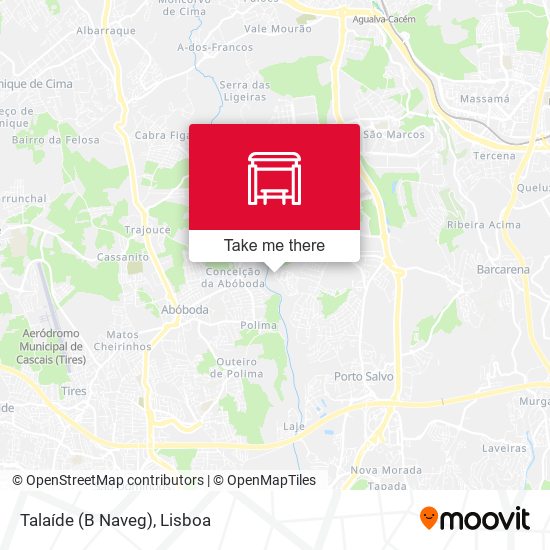 Talaíde (B Naveg) mapa