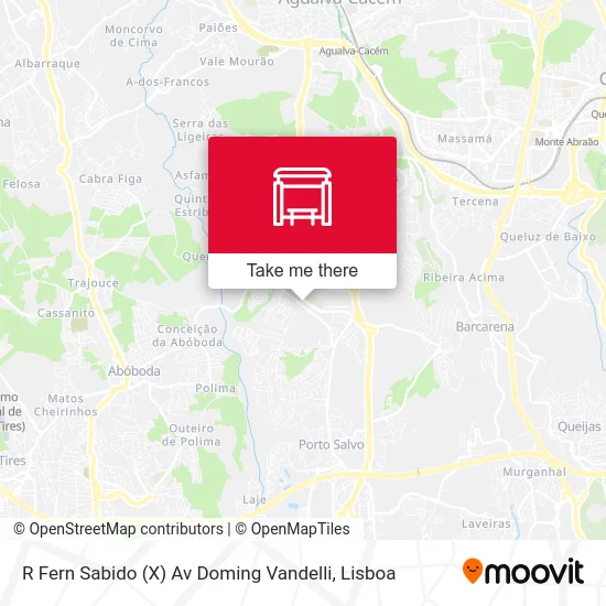 R Fern Sabido (X) Av Doming Vandelli map