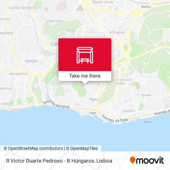 R Victor Duarte Pedroso - B Húngaros mapa