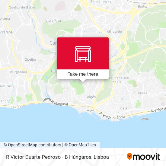 R Victor Duarte Pedroso - B Húngaros map