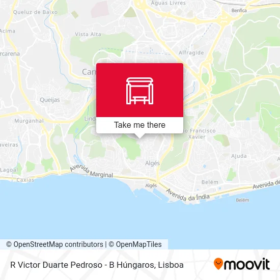 R Victor Duarte Pedroso - B Húngaros map