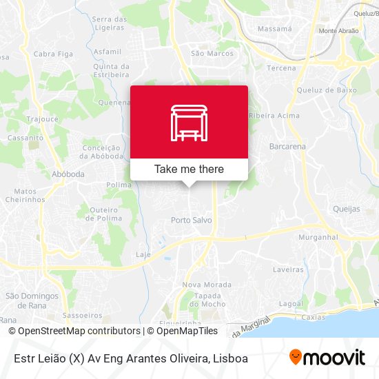 Estr Leião (X) Av Eng Arantes Oliveira map