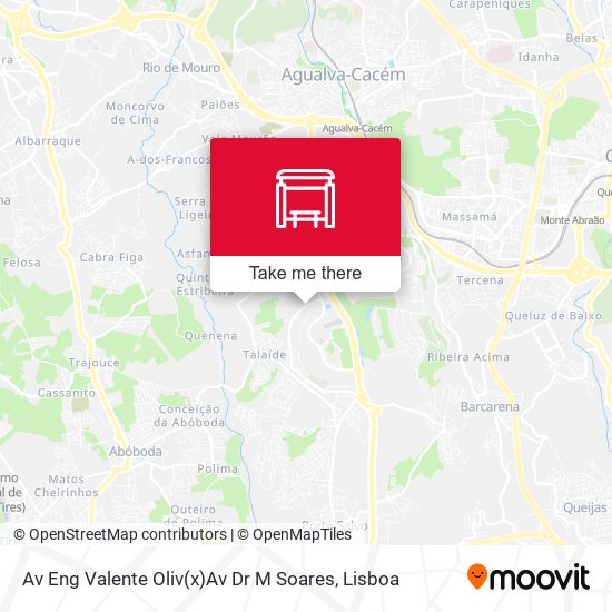 Av Eng Valente Oliv(x)Av Dr M Soares map