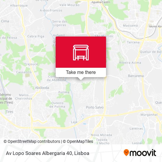 Av Lopo Soares Albergaria 40 map