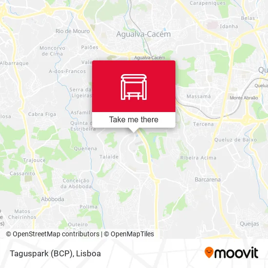 Taguspark (BCP) map
