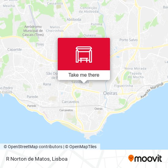 R Norton de Matos mapa